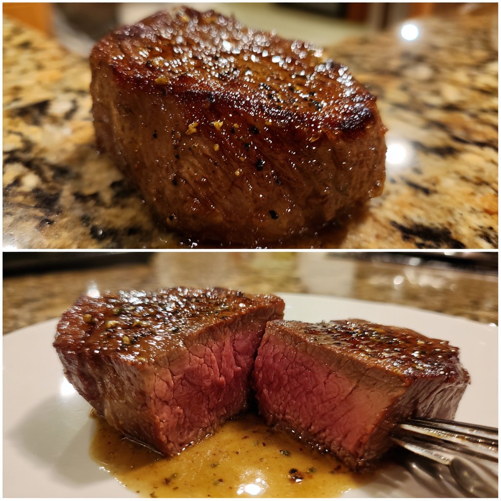 Rinderfilet mit Pfefferrahm