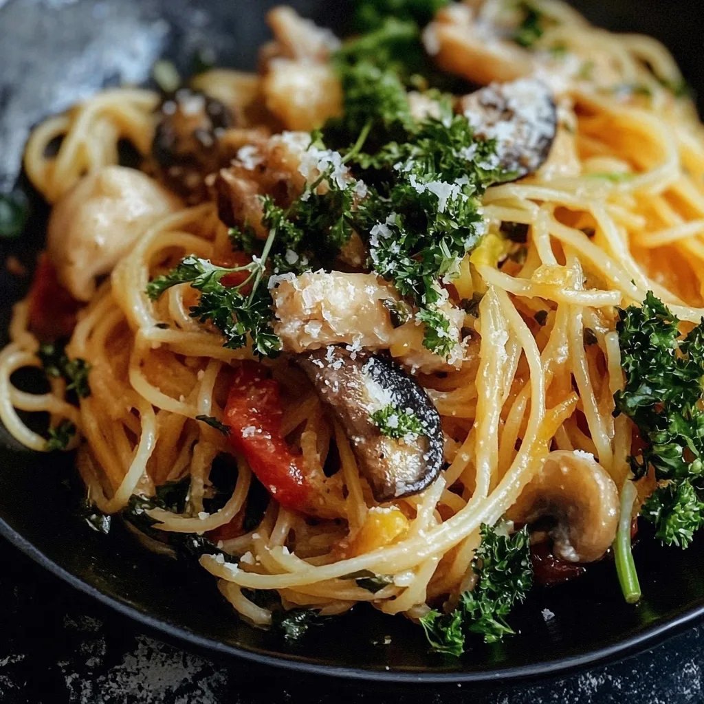 Cremiger Grünkohl-Feta-Auflauf mit Pasta