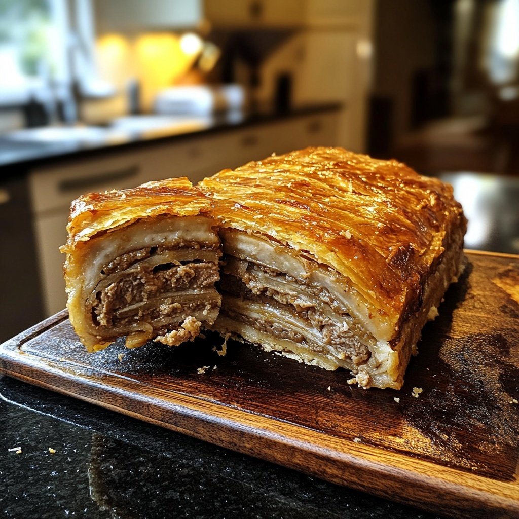 Rouladen-Schichtbraten