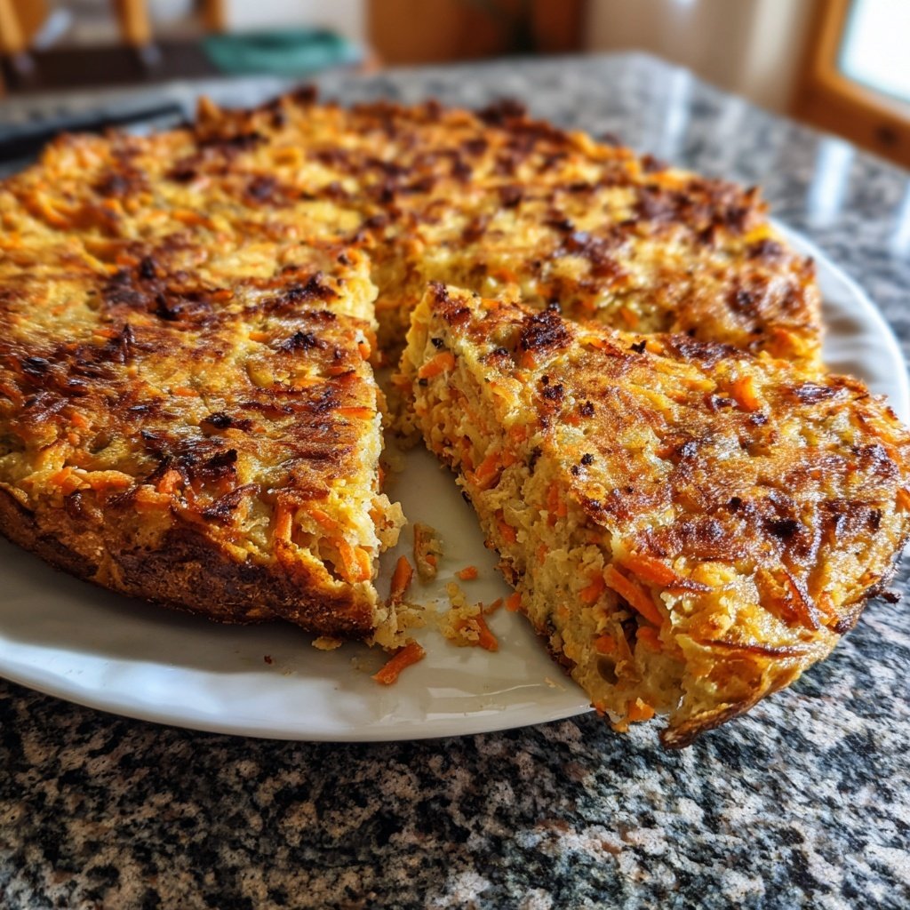 Gesunder Karottenkuchen ohne Zucker