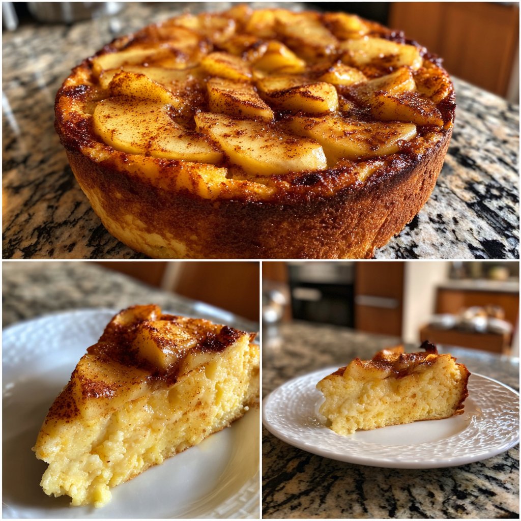 Pfannkuchen mit Apfel-Zimt-Topping