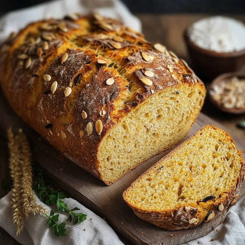 Herbstliches Kürbisbrot