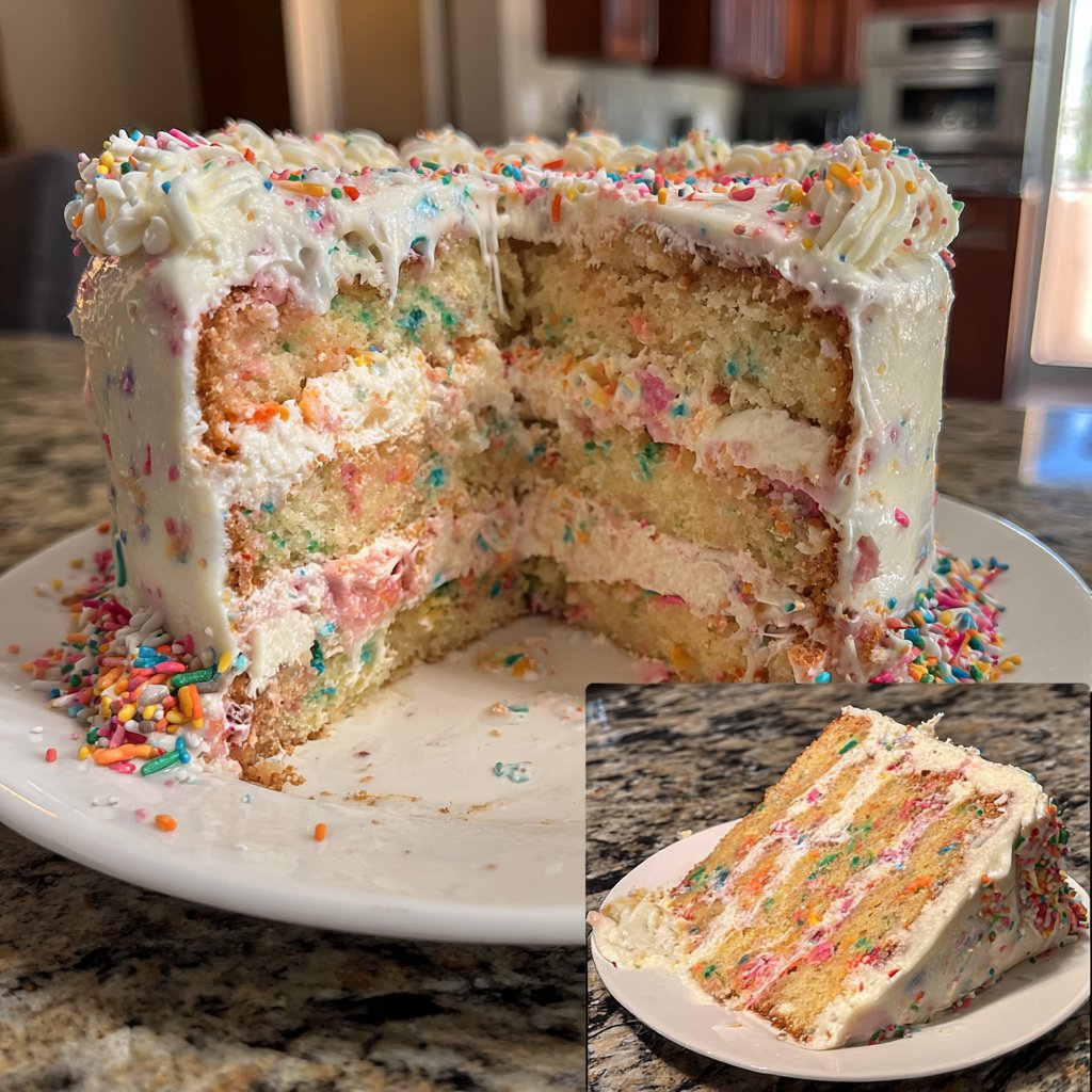 Geburtstagskuchen ohne viel Aufwand