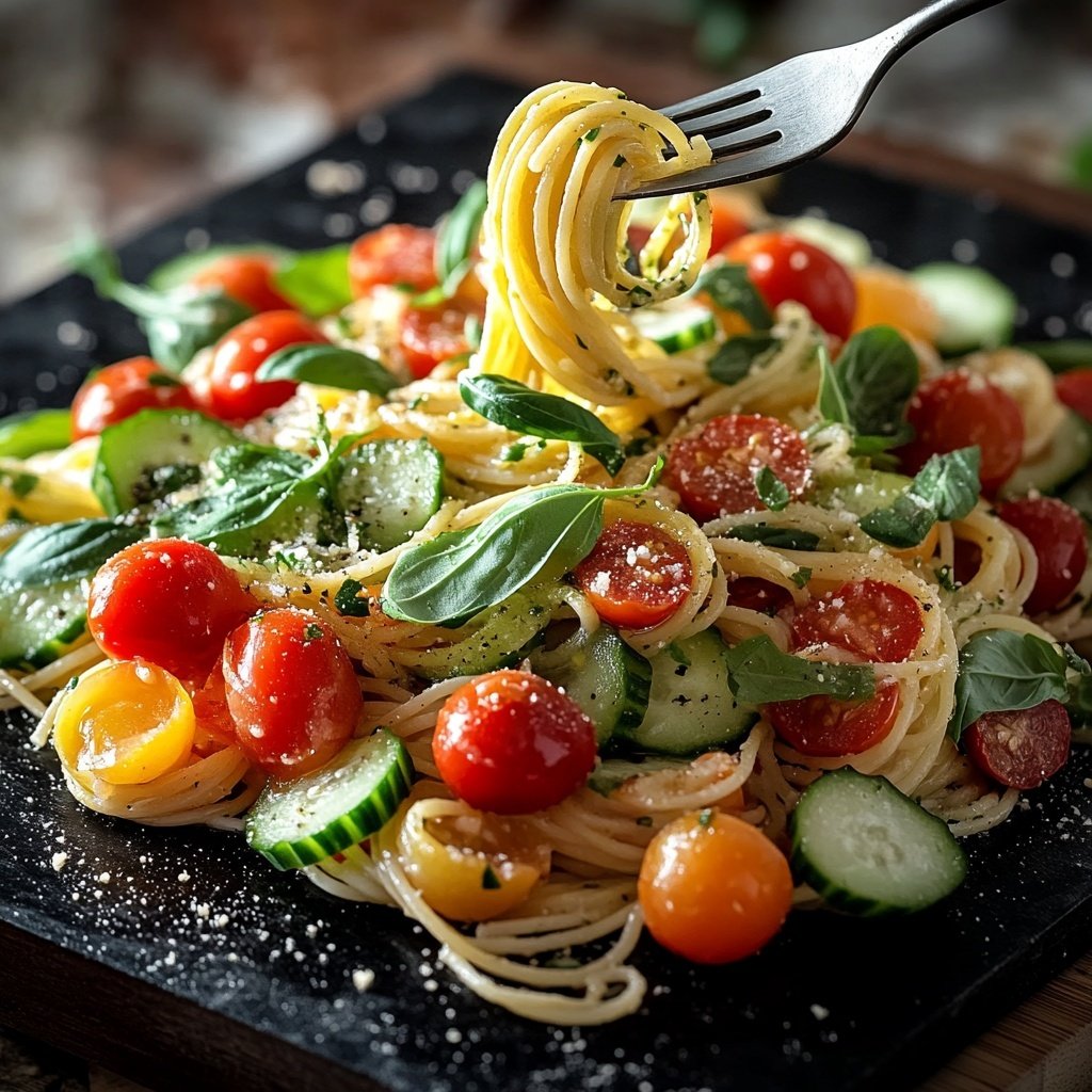 Italienischer Spaghetti-Salat