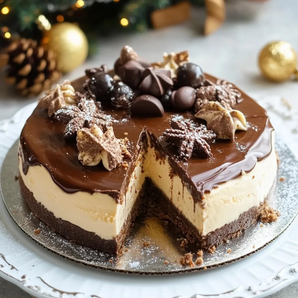 Weihnachtstorte mit Zimtcreme