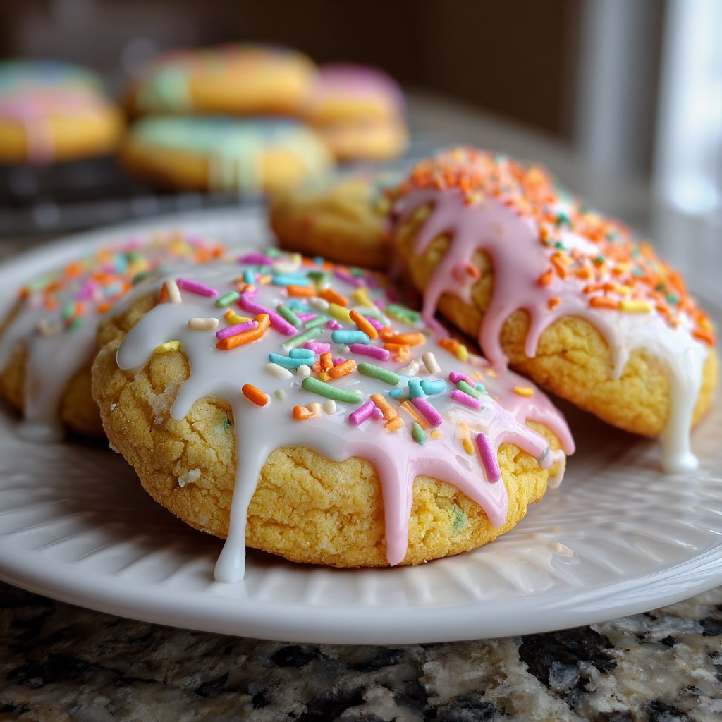 Cookies mit Zuckerguss