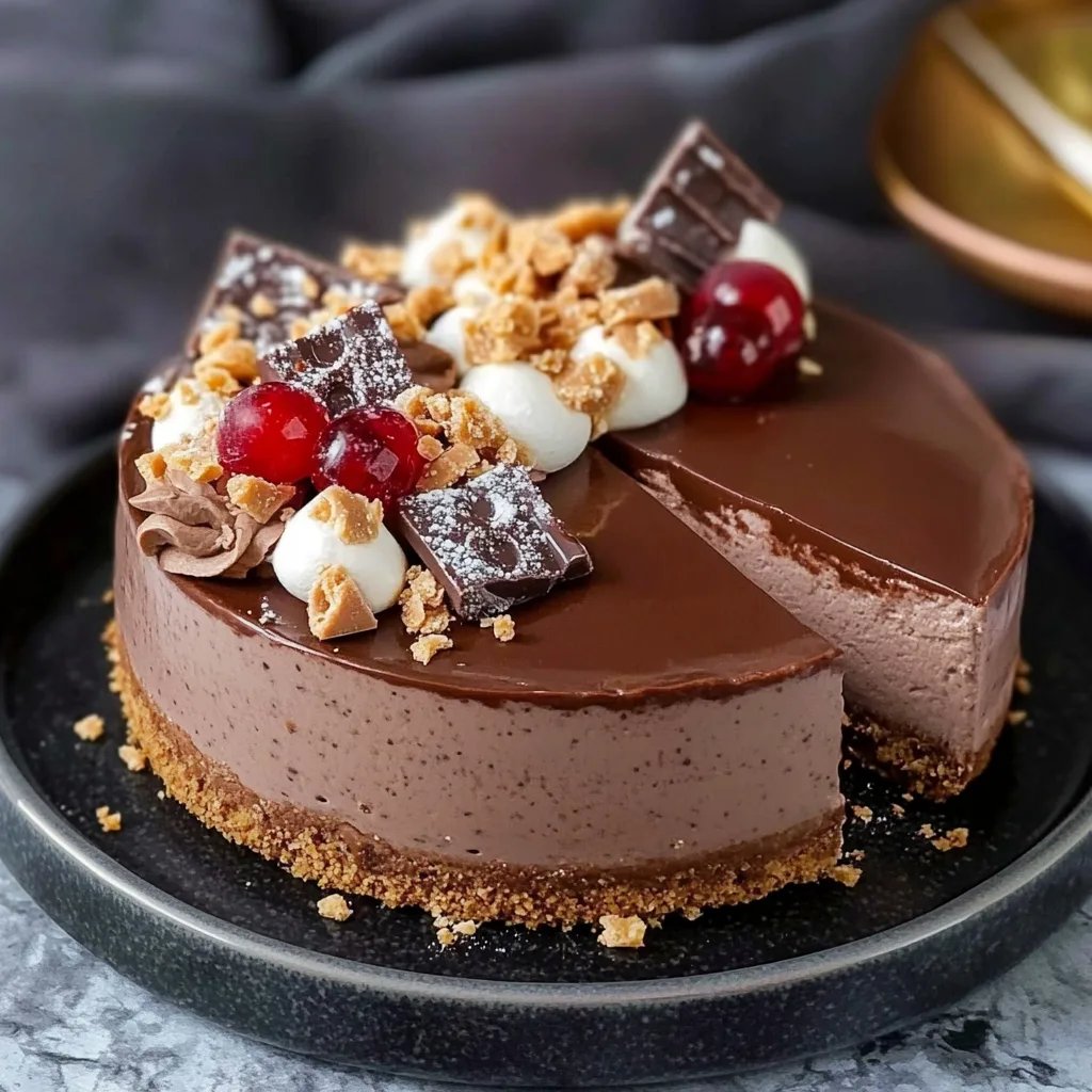 Hot Chocolate Cheesecake