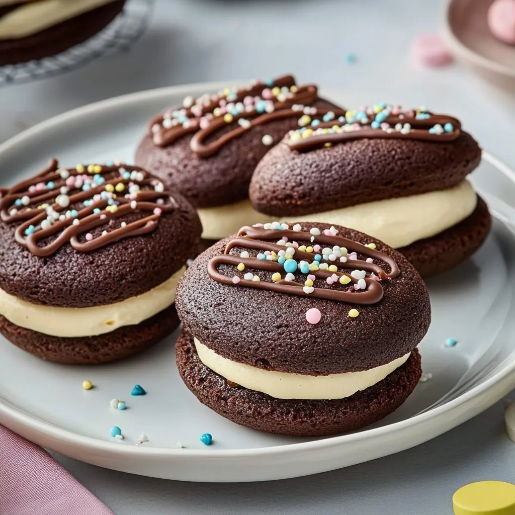 Oster Whoopie Pies liebevoll dekoriert