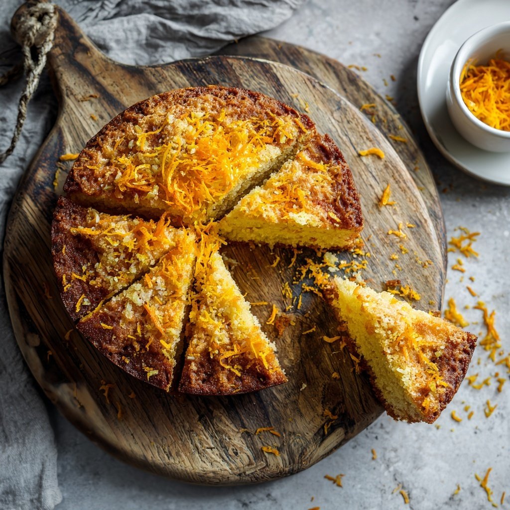 Karottenkuchen Mit Orangenzeste