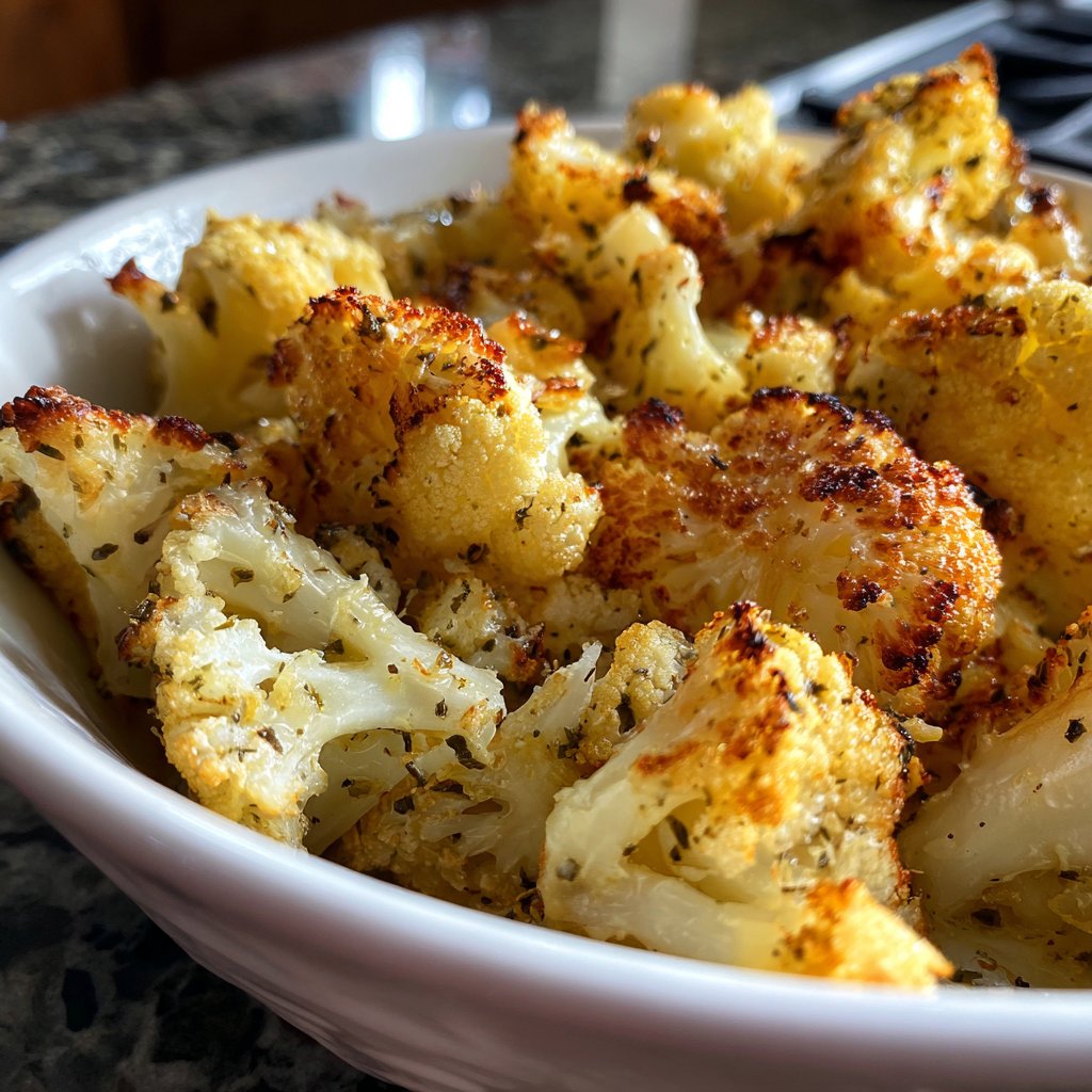 Blumenkohl mit Knoblauchbutter